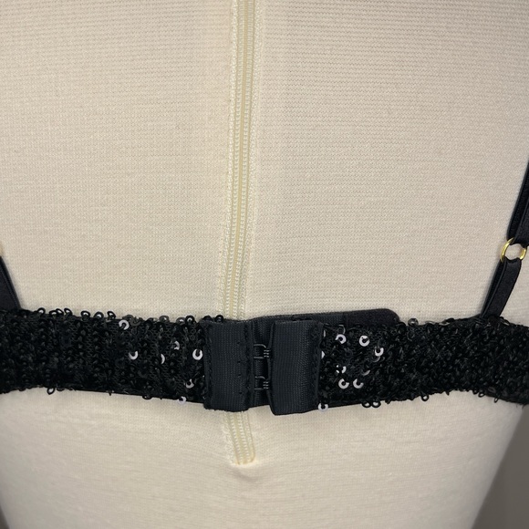 DISCO BRA IN SOLID SEQUIN medium - Picture 3 of 5